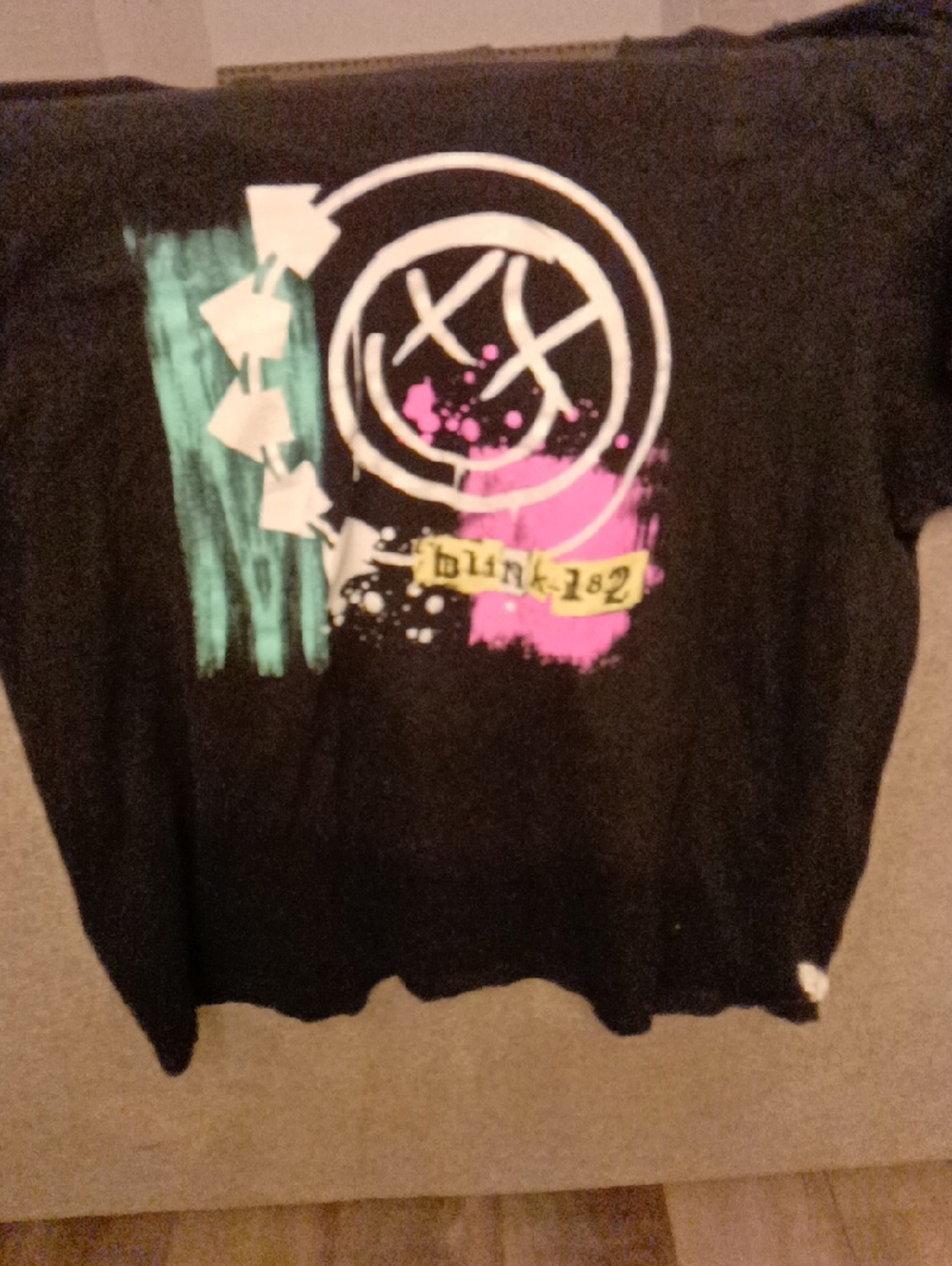 Blink-182 Black Graphic Short Sleeve Tee